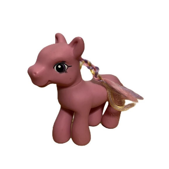 Pony Pink Horse Action Figure Large Toy Girl Adjustable Posable Kids - Picture 1 of 5
